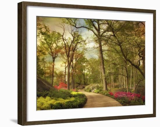 The Azalea Garden-Jessica Jenney-Framed Photographic Print