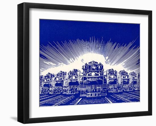 The B&O 1600-null-Framed Giclee Print