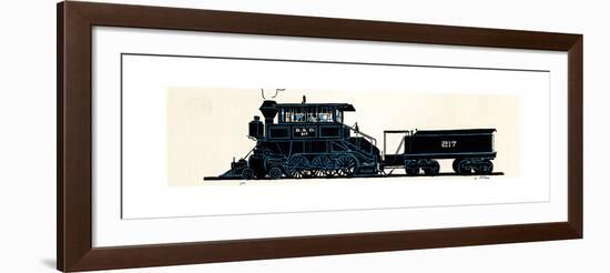 The B&O #217-Lillian-Framed Giclee Print