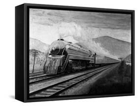 The B&O 5302-L.W. Sagle-Framed Stretched Canvas