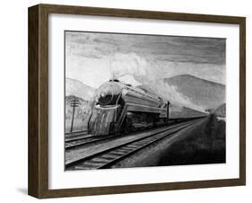 The B&O 5302-L.W. Sagle-Framed Giclee Print