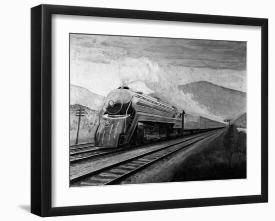 The B&O 5302-L.W. Sagle-Framed Giclee Print