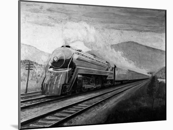 The B&O 5302-L.W. Sagle-Mounted Giclee Print