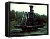 The B&O Railroad's Atlantic #1832-null-Framed Stretched Canvas