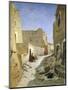 The Bab-El-Gharbi Road, Laghouat, 1859-Eugene Fromentin-Mounted Giclee Print