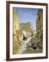 The Bab-El-Gharbi Road, Laghouat, 1859-Eugene Fromentin-Framed Giclee Print