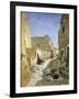 The Bab-El-Gharbi Road, Laghouat, 1859-Eugene Fromentin-Framed Giclee Print