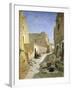 The Bab-El-Gharbi Road, Laghouat, 1859-Eugene Fromentin-Framed Giclee Print