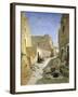 The Bab-El-Gharbi Road, Laghouat, 1859-Eugene Fromentin-Framed Giclee Print