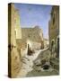 The Bab-El-Gharbi Road, Laghouat, 1859-Eugene Fromentin-Stretched Canvas