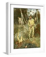 The Babes in the Wood-Randolph Caldecott-Framed Giclee Print