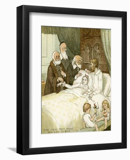 The Babes in the Wood-Randolph Caldecott-Framed Giclee Print