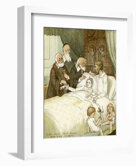 The Babes in the Wood-Randolph Caldecott-Framed Giclee Print