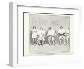 The Baby Barber-Phil May-Framed Giclee Print