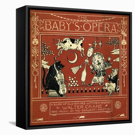 The Baby's Opera by Walter Crane-Walter Crane-Framed Stretched Canvas