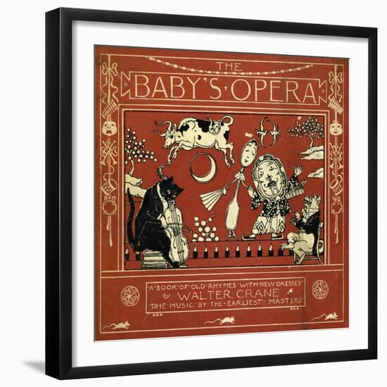 The Baby's Opera by Walter Crane-Walter Crane-Framed Giclee Print