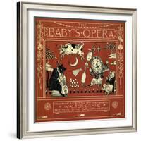 The Baby's Opera by Walter Crane-Walter Crane-Framed Giclee Print