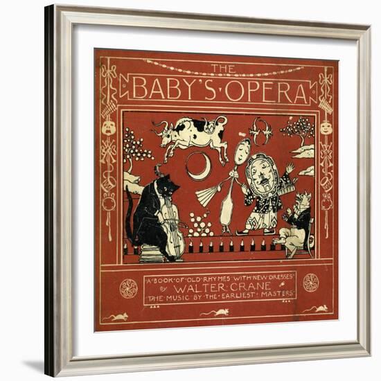 The Baby's Opera by Walter Crane-Walter Crane-Framed Giclee Print