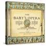 The Baby's Opera title page by Walter Crane-Walter Crane-Stretched Canvas
