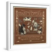 The Baby's Opera-Walter Crane-Framed Giclee Print