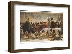 The Babylonian Marriage Market-Edwin Long-Framed Photographic Print