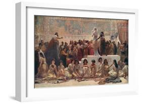 The Babylonian Marriage Market-Edwin Long-Framed Giclee Print