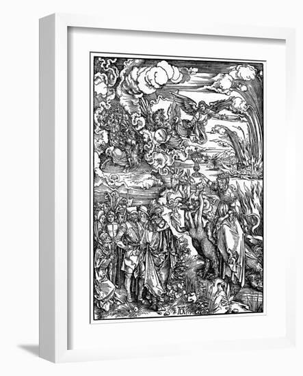 The Babylonian Whore, 1498-Albrecht Durer-Framed Giclee Print