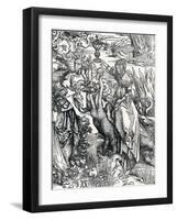 'The Babylonish Whore', 1498, (1906)-Albrecht Durer-Framed Giclee Print