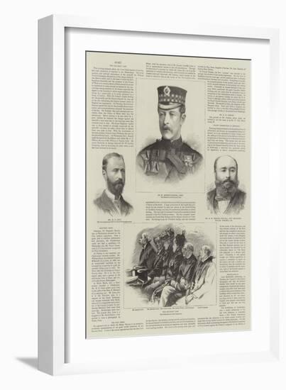 The Baccarat Case-null-Framed Giclee Print
