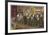 The Baccarat Scandal at Tranby Croft-null-Framed Premium Giclee Print