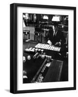 The Baccarat Table of the Monte Carlo Casino-Sergio del Grande-Framed Photographic Print