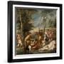 The Bacchanal of the Andrians-Peter Paul Rubens-Framed Giclee Print