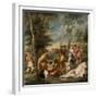 The Bacchanal of the Andrians-Peter Paul Rubens-Framed Giclee Print