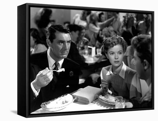 The Bachelor And The Bobby-Soxer, Cary Grant, Shirley Temple, 1947-null-Framed Stretched Canvas