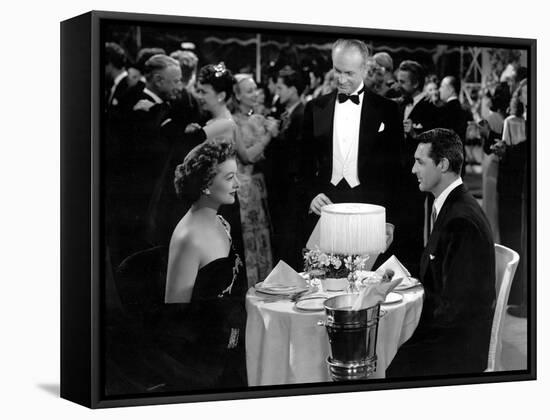 The Bachelor And The Bobby-Soxer, Myrna Loy, Cary Grant, 1947-null-Framed Stretched Canvas