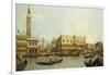 The Bacino di S. Marco, Venice, from the Piazzetta-Canaletto Giovanni Antonio Canal-Framed Giclee Print