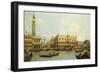 The Bacino di S. Marco, Venice, from the Piazzetta-Canaletto Giovanni Antonio Canal-Framed Giclee Print