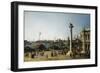 The Bacino Di S. Marco, Venice, from the Piazzetta-Canaletto-Framed Giclee Print