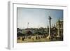The Bacino Di S. Marco, Venice, from the Piazzetta-Canaletto-Framed Giclee Print