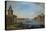 The Bacino Di San Marco, Venice, Looking East, with the Church of San Giorgio Maggiore, and the…-Antonio Joli-Stretched Canvas