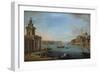 The Bacino Di San Marco, Venice, Looking East, with the Church of San Giorgio Maggiore, and the…-Antonio Joli-Framed Giclee Print