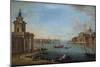 The Bacino Di San Marco, Venice, Looking East, with the Church of San Giorgio Maggiore, and the…-Antonio Joli-Mounted Giclee Print