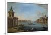 The Bacino Di San Marco, Venice, Looking East, with the Church of San Giorgio Maggiore, and the…-Antonio Joli-Framed Giclee Print