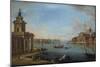 The Bacino Di San Marco, Venice, Looking East, with the Church of San Giorgio Maggiore, and the…-Antonio Joli-Mounted Giclee Print
