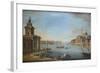 The Bacino Di San Marco, Venice, Looking East, with the Church of San Giorgio Maggiore-Antonio Joli-Framed Giclee Print