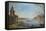 The Bacino Di San Marco, Venice, Looking East, with the Church of San Giorgio Maggiore-Antonio Joli-Framed Stretched Canvas