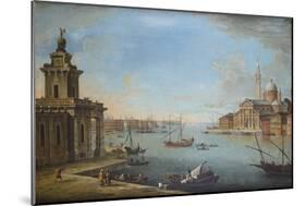 The Bacino Di San Marco, Venice, Looking East, with the Church of San Giorgio Maggiore-Antonio Joli-Mounted Giclee Print