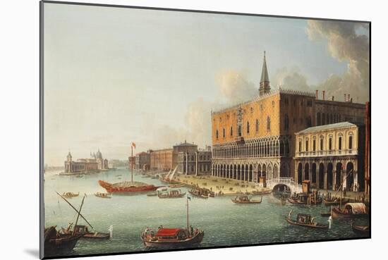 The Bacino Di San Marco, Venice, Looking West, C.1740s-Antonio Joli-Mounted Giclee Print