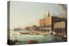 The Bacino Di San Marco, Venice, Looking West, C.1740s-Antonio Joli-Stretched Canvas
