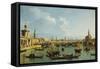 The Bacino Di San Marco, Venice-Bernardo Daddi-Framed Stretched Canvas